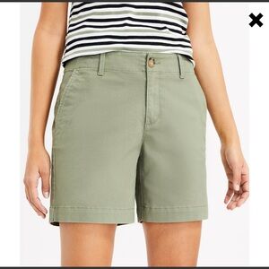 Ann Taylor LOFT Curvy Monroe Chino Shorts with 6 Inch Inseam
